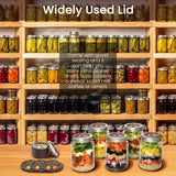 Weswose Regular Mouth Canning Lids (50 Count)