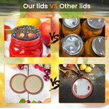 Weswose Regular Mouth Canning Lids (50 Count)