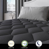 Viscountess Full Mattress 10 inch Hybrid Mattress in a Box Gel Foam Medium Firm Euro Top,Adult