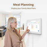 Dragon Touch 16 Inch Digital Calendar with Chore Chart and Touchscreen, Smart Family Planner Wall & Desk Mountable for Seamless Scheduling