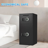 Safe Box，Fireproof Safe For Home,Digital Home Safe With Deposit Slot And Metal Storage Box,Personal Document Safe