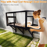 Cat Window Box Window Perch Catio Outdoor Cat Enclosure Bug Proof Wire Grid