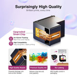 Cyloral 67XL Ink Cartridges 67 Compatible with DeskJet 2800e 2852e 2700e 2755e 4155e Envy 6055e 6055 6052 6075 6455e 6455 6452 6458 Printer Black and Color High-Yield