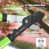 DRM-GDNER 23" Heavy Duty Lopper, SK5 Sharp Blades, Cuts 2" Dry/Wet Branches, Garden Tree Trimmer with Enhanced Triangle Iron Tube