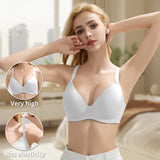 3PC Pack Women Push Up Bra Everyday Underwear Comfortable Lingerie Bralette with Support Anti-Sag