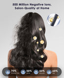 OSOU Mini Hair Dryer, Ultra-Light Blow Dryer with 150,000 RPM Brushless Motor & 500M Negative Ions, Smart Temp Control, Silent Operation, Great for Travel & Home, Perfect Gift for Women