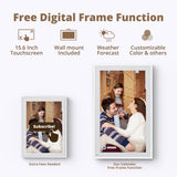 Dragon Touch 16 Inch Digital Calendar with Chore Chart and Touchscreen, Smart Family Planner Wall & Desk Mountable for Seamless Scheduling