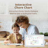 Dragon Touch Digital Calendar, 22 Inch Chore Chart Wall Planner, Touchscreen Interactive Display for Family Schedules with Free Apps-Photo/Rewards/Meals