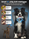Smart Dog Bark Collar – 4 Training Modes, AI-Powered Bark Detection, Waterproof & Humane Design for All Dogs (8-120+ lbs)
