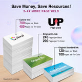 Cyloral 67XL Ink Cartridges 67 Compatible with DeskJet 2800e 2852e 2700e 2755e 4155e Envy 6055e 6055 6052 6075 6455e 6455 6452 6458 Printer Black and Color High-Yield