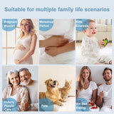 Thinway Queen Size Waterproof Mattress Pad Protector, Breathable Quilted Mattress Cover Noiseless Waterproof Fitted Sheet Mattress Topper Up to 21" Deep Pocket