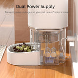 Automatic Pet Feeders WiFi 2.4Ghz Smart Cat Feeder APP Control Remote Feeding- Timed Cat Food Dispenser