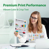 245XL Ink Cartridges for Canon Ink 245 and 246 for PIXMA MG2522 MG2520 TS3122 MX492 MX490 Printer (Black, Tri-Color)